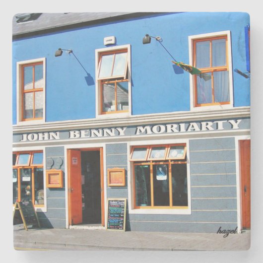John Benny's, John Benny's Dingle, Dingle, Iers Stenen Onderzetter (Voorkant)
