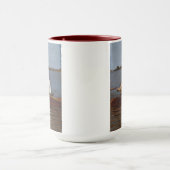 John Biglin in een Single Scull Mok (Midden)