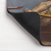 John Biglin in een Single Scull Muismat (Hoek)