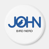 John Bird Nerd Magneet (Voorkant)