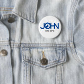 John Bird Nerd Ronde Button 5,7 Cm (In situ)