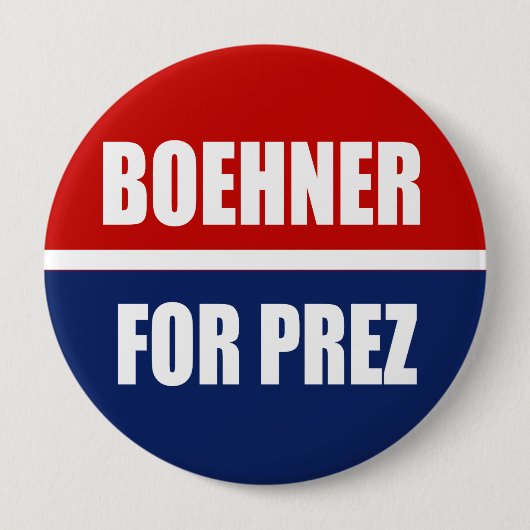 JOHN BOEHNER 2012 RONDE BUTTON 4,0 CM (Voorkant)