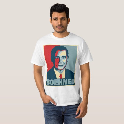 John Boehner T-shirt (Voorkant volledig)