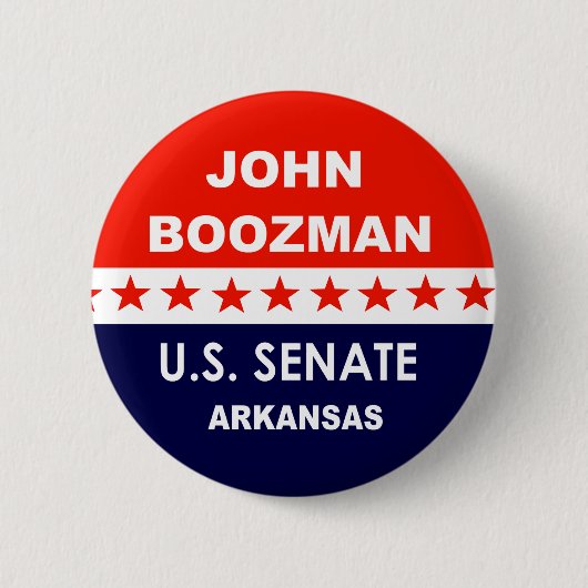 John Boozman Ronde Button 5,7 Cm (Voorkant)