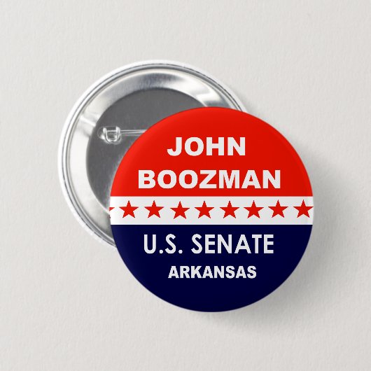 John Boozman Ronde Button 5,7 Cm (Voorkant /achterkant)