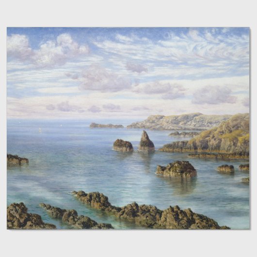 John Brett Southern Coast of Guernsey Cadeaupapier (Vlak)