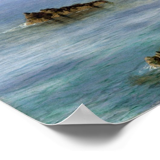 John Brett Southern Coast of Guernsey Poster (Hoek)