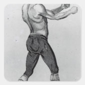 John Broughton Vierkante Sticker (Voorkant)