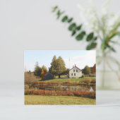 John Brown Boerderij Historic Adirondack Autumn Gr Briefkaart (Staand voorkant)