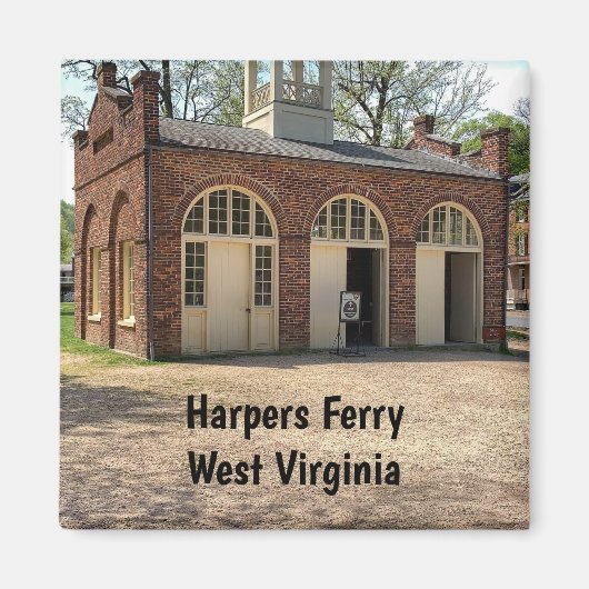John Browns Fort in Harpers Ferry West Virginia Magneet (Voorkant)