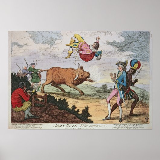 John Bull Triumphant Poster (Voorkant)
