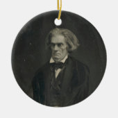 John C. Calhoun van Mathew Brady 1849 Keramisch Ornament (Voorkant)