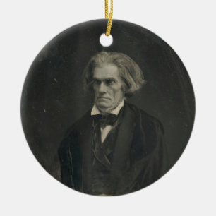 John C. Calhoun van Mathew Brady 1849 Keramisch Ornament