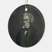 John C. Calhoun van Mathew Brady 1849 Keramisch Ornament (Links)
