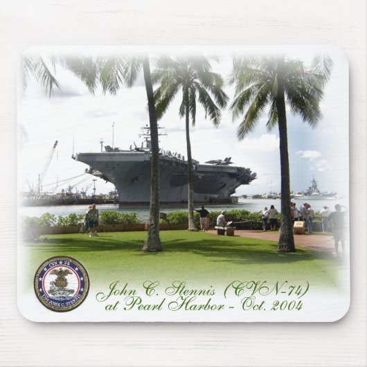 John C. Stennis (CVN-74)@ Pearl Harbour Muismat (Voorkant)