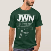 John C. Tune Airport JWN T-Shirt (Voorkant)
