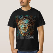 JOHN CAGE - NFT-portret door Marco Aureggi T-shirt (Voorkant)