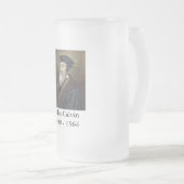 John Calvin Beer Stein - Reformatie Matglas Bierpul (Voorkant rechts)
