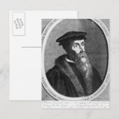 John Calvin Briefkaart (Voorkant / Achterkant)