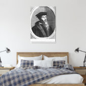 John Calvin Canvas Afdruk (Insitu (Slaapkamer))