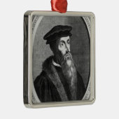 John Calvin Metalen Ornament (Rechts)