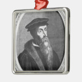 John Calvin Metalen Ornament (Links)