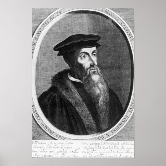 John Calvin Poster (Voorkant)