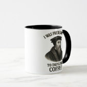 John Calvin Predestined Coffee Funny Theology Mok (Voorkant rechts)
