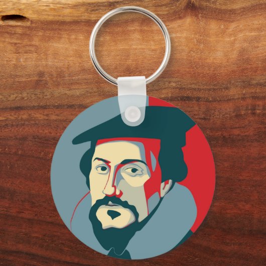 John Calvin Sleutelhanger (Voorkant)