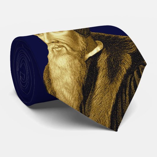 John Calvin Stropdas #5 (Opgerold)