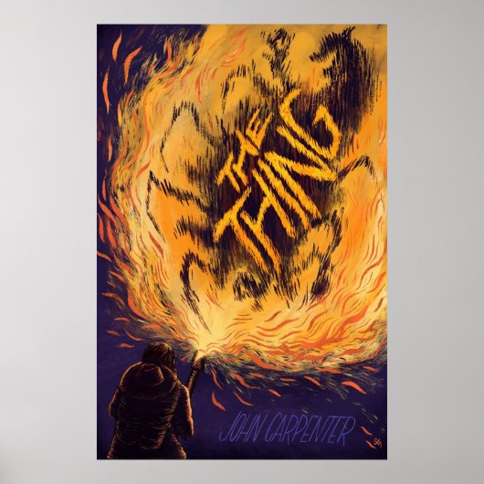 John Carpenters The Thing Poster (Voorkant)