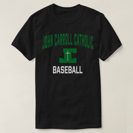 John Carroll Catholic High School Cavaliers Baseba T-shirt (Design voorkant)