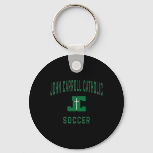 John Carroll katholieke middelbare school Cavalier Sleutelhanger (Voorkant)