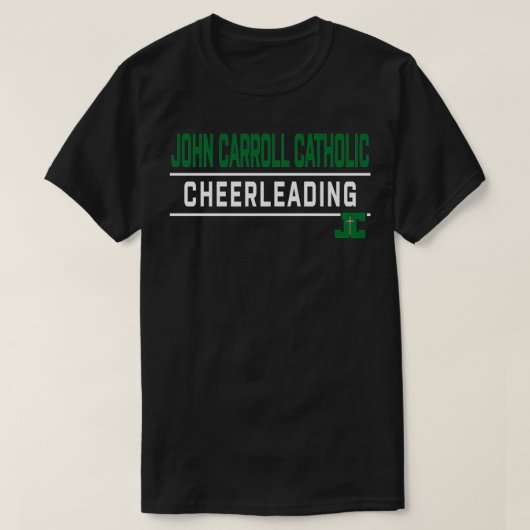 John Carroll katholieke middelbare school Cavalier T-shirt (Design voorkant)