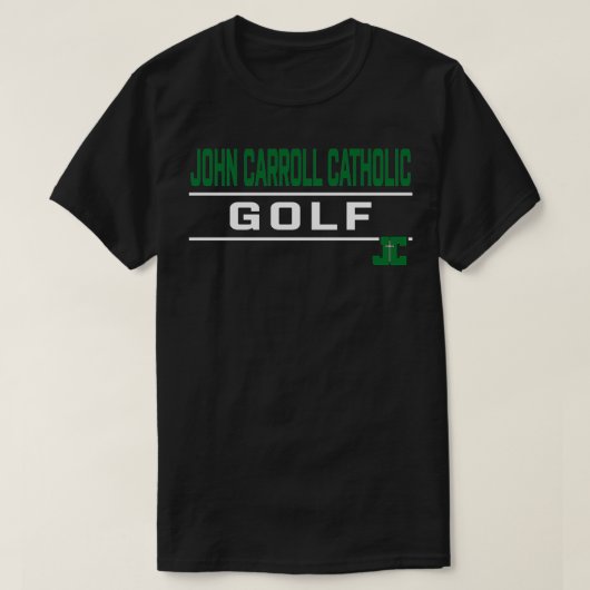 John Carroll Kavaliers Golf P T-shirt (Design voorkant)