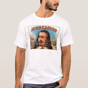 John Carver Cigar Label T-shirt