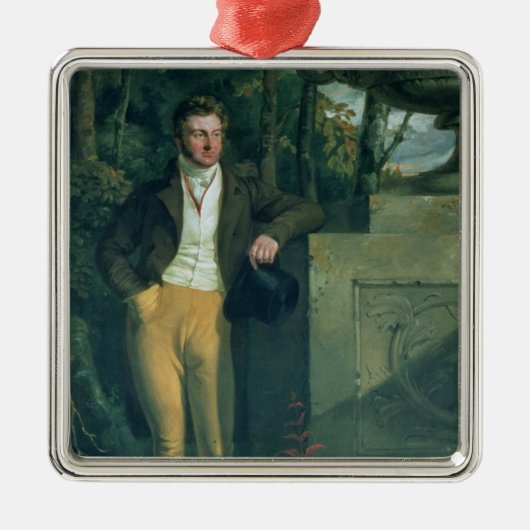 John Charles, 3rd Earl Spencer Metalen Ornament (Voorkant)