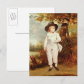 John Charles Spencer, Viscount Althorp, 1786 Briefkaart (Voorkant / Achterkant)