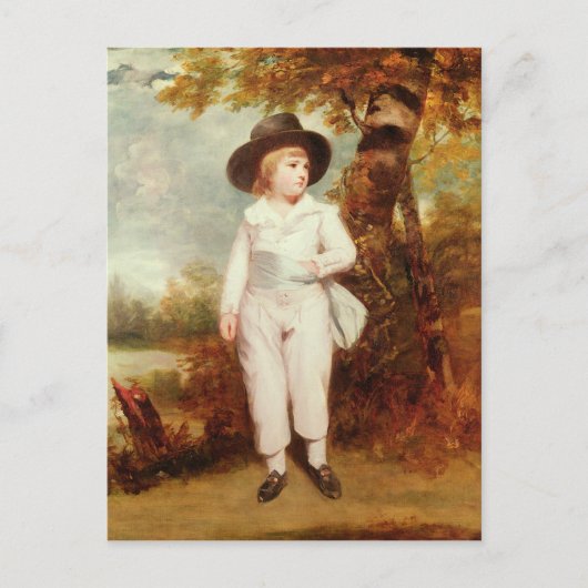 John Charles Spencer, Viscount Althorp, 1786 Briefkaart (Voorkant)