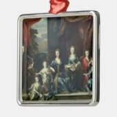 John Churchill 1e hertog van Marlborough Metalen Ornament (Links)