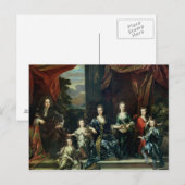 John Churchill 1st Duke of Marlborough Briefkaart (Voorkant / Achterkant)