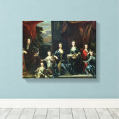 John Churchill 1st Duke of Marlborough Canvas Afdruk (Insitu (Houten vloer))