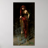 John Collier Priestess of Delphi Poster (Voorkant)