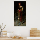 John Collier Priestess of Delphi Poster (Keuken)
