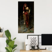 John Collier Priestess of Delphi Poster (Thuiskantoor)