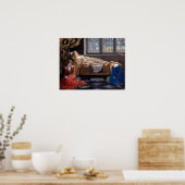 John Collier The Sleeping Beauty Poster (Keuken)