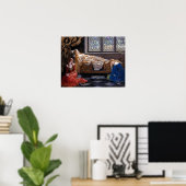 John Collier The Sleeping Beauty Poster (Thuiskantoor)