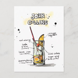 John Collins Briefkaart