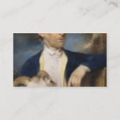 John Collins of Devizes (fl.1771-99) 1799 (pastel) Visitekaartje (Achterkant)
