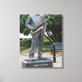 John Coltrane Canvas Afdruk (Voorkant)